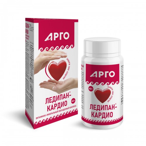 Купить Витаминно-минеральный обогащенный комплекс Ледипан-кардио, капсулы, 60 шт  г. Чехов  