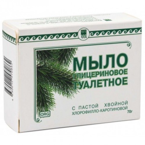Купить Мыло туалетное глицериновое Фитолон с пастой хвойной хлорофилло-каротиновой  г. Чехов  