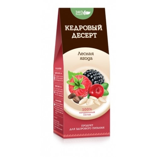 Кедровый десерт Лесная ягода  г. Чехов  